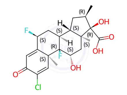 Chemical structure of Halometasone Impurity 3