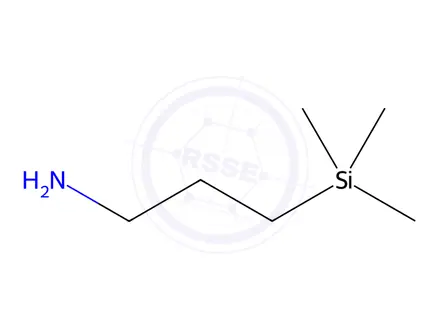 Chemical structure of 3-Aminopropyltrimethylsilane