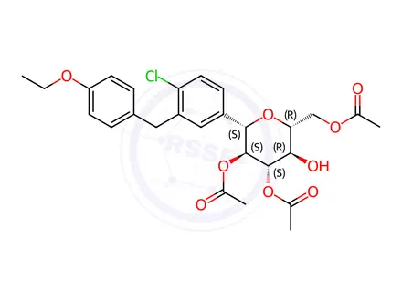 Chemical structure of Dapagliflozin Impurity 119