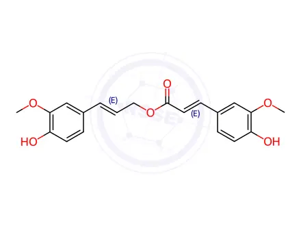 Chemical structure of Ferulic Acid Impurity 8