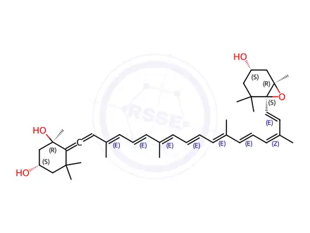 Chemical structure of Zeaxanthin Impurity 17
