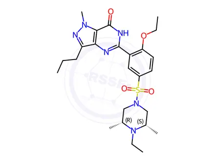 Chemical structure of Aildenafil Citrate Impurity 28