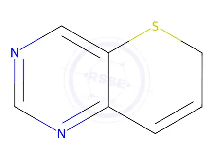Chemical structure of 6H-Thiopyrano[3,2-d]pyrimidine (8CI)