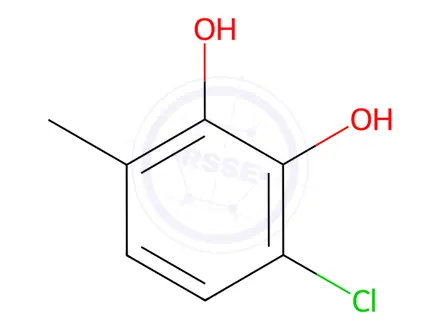 Chemical structure of 3-Chloro-6-methyl-1,2-benzenediol
