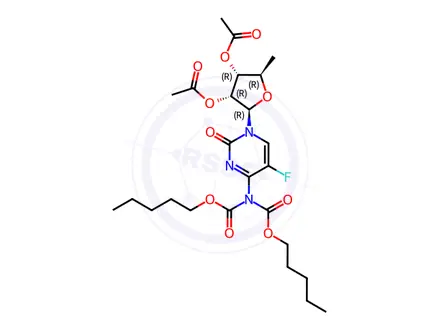 Chemical structure of Capecitabine Impurity 24