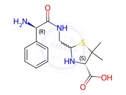 Chemical structure of Ampicillin EP Impurity F