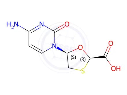 Chemical structure of Lamivudine Impurity 1 (Lamivudine EP Impurity A)