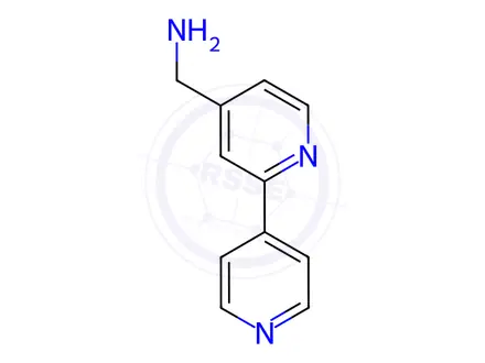 Chemical structure of [2,4'-Bipyridin]-4-ylmethanamine dihydrochloride