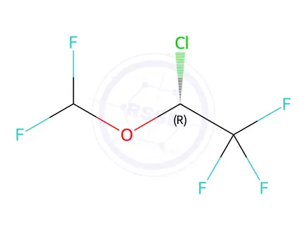 Chemical structure of Isoflurane Impurity 6