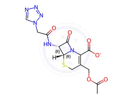 Chemical structure of Cefazolin EP Impurity D Sodium Salt