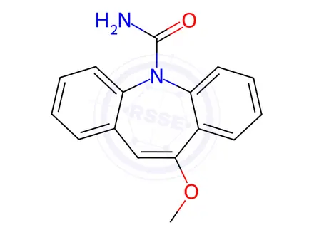 Chemical structure of Oxcarbazepine Impurity1