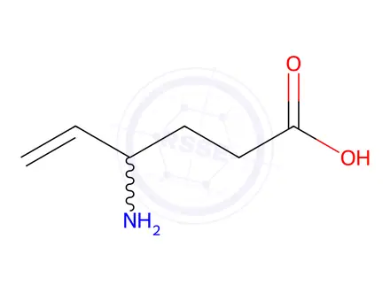 Chemical structure of Vigabatrin