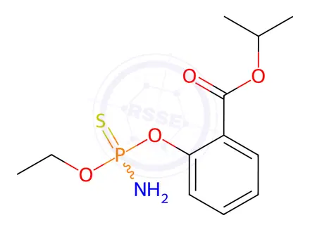 Chemical structure of Isofenphos-des-N-isopropyl
