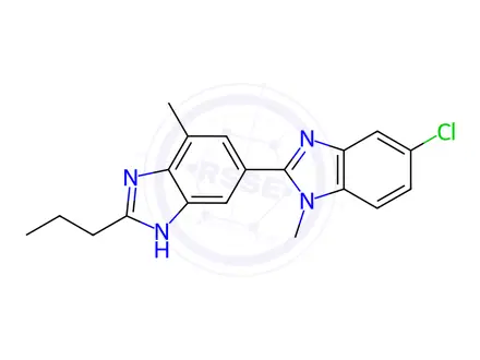 Chemical structure of Telmisartan Impurity 61