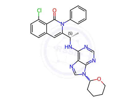Chemical structure of Duvelisib Impurity 14