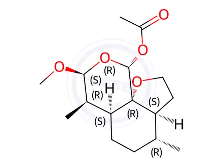Chemical structure of Artemether Impurity 2