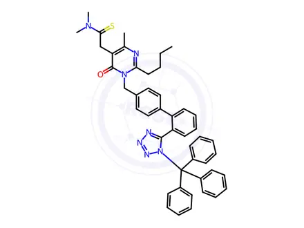 Chemical structure of Fimasartan Impurity F