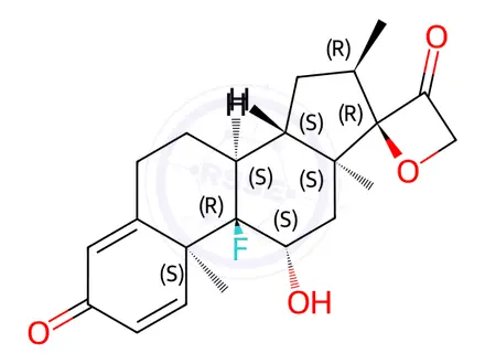 Chemical structure of Dexamethasone Impurity 24
