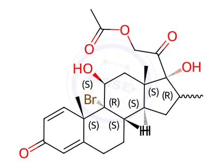 Chemical structure of Betamethasone Impurity 48