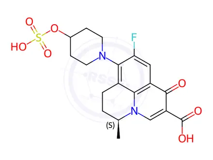 Chemical structure of Nadifloxacin Impurity 6 Monomer