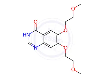 Chemical structure of Erlotinib Impurity 13