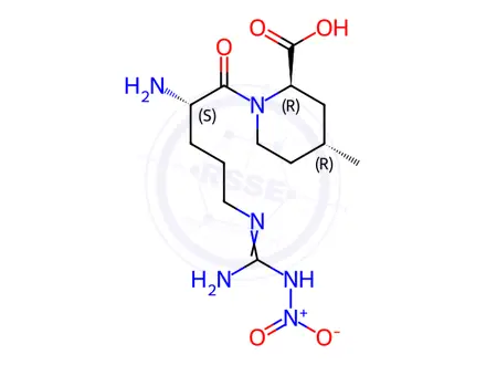 Chemical structure of Argatroban Impurity 64