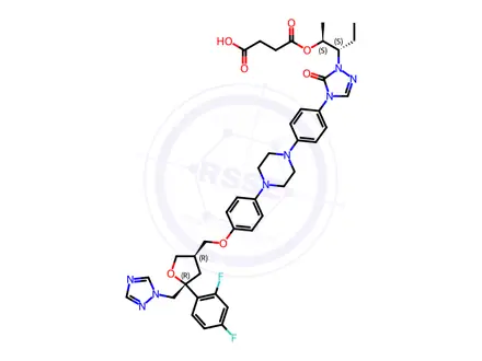Chemical structure of Posaconazole Impurity 73