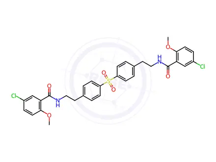 Chemical structure of Glipizide Impurity 14
