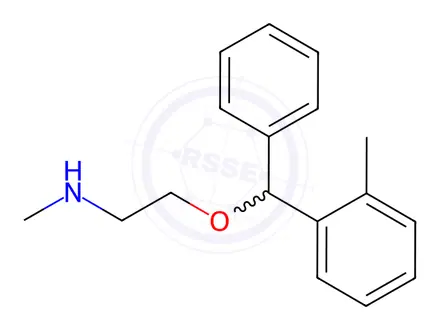 Chemical structure of N-Desmethylorphenadrine Hydrochloride