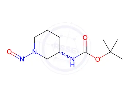 Chemical structure of Alogliptin Benzoate Impurity 141 (N-Nitroso Alogliptin Benzoate Impurity 52)
