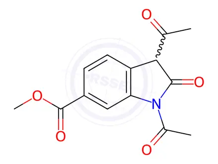Chemical structure of Nintedanib Esilate Impurity 87