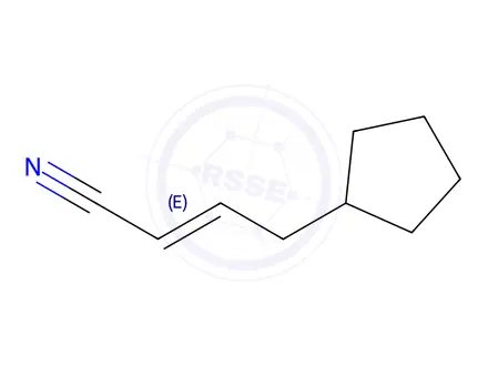Chemical structure of Ruxolitinib Impurity 30