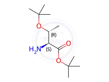 Chemical structure of O-tert-Butyl-L-threonine-tert-butyl Ester