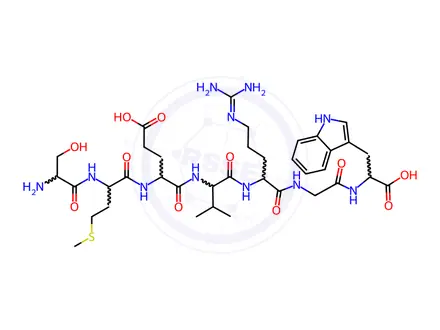 Chemical structure of d-MSH (H-4405.0001)