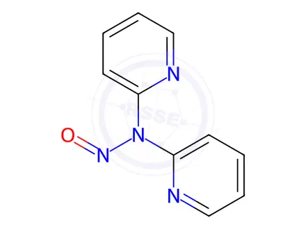 Chemical structure of Chlorphenamine Maleate Impurity 48 (N-Nitroso Chlorphenamine Maleate EP Impurity B)