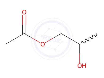 Chemical structure of Picaridin Impurity 6 (1,2-Propanediol-1-Acetate)