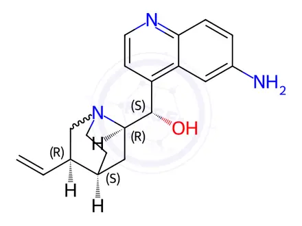 Chemical structure of Quinine Impurity 5