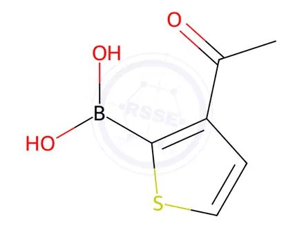 Chemical structure of 3-ACETYL-2-THIOPHENEBORONIC ACID