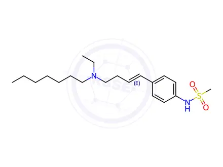 Chemical structure of Ibutilide Fumarate Impurity 9