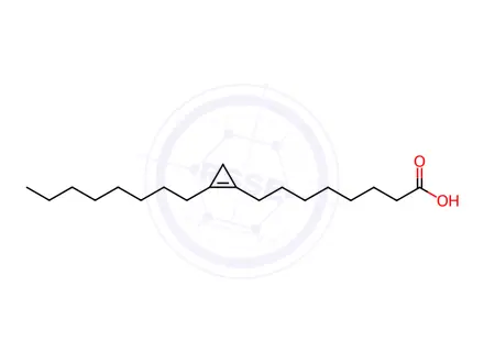 Chemical structure of Sterculic acid Solution in Methanol