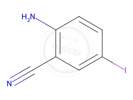 Chemical structure of 2-Amino-5-iodobenzonitrile