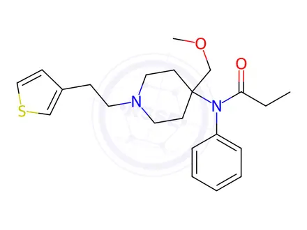 Chemical structure of Sufentanil Impurity 6 (Sufentanil EP Impurity F)