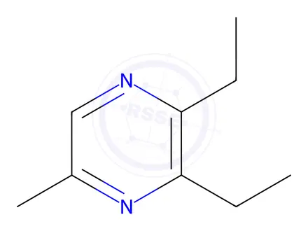 Chemical structure of 2,3-Diethyl-5-methylpyrazine