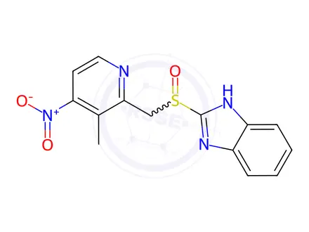 Chemical structure of lansoprazole Impurity 46
