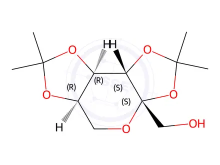 Chemical structure of Topiramate EP Impurity A