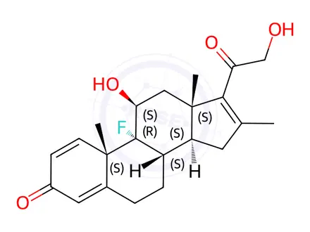 Chemical structure of Dexamethasone Impurity 17