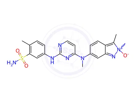 Chemical structure of Pazopanib Impurity 21