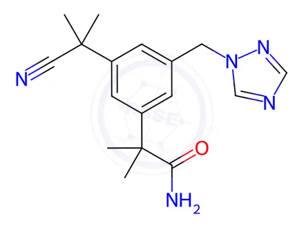 Chemical structure of Anastrozole Impurity 20