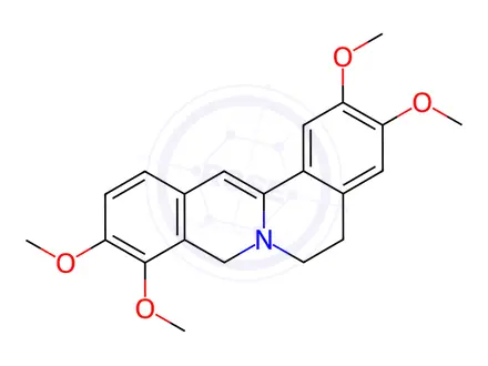 Chemical structure of Dihydropalmatine
