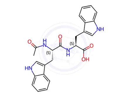 Chemical structure of Tryptophan Impurity 222